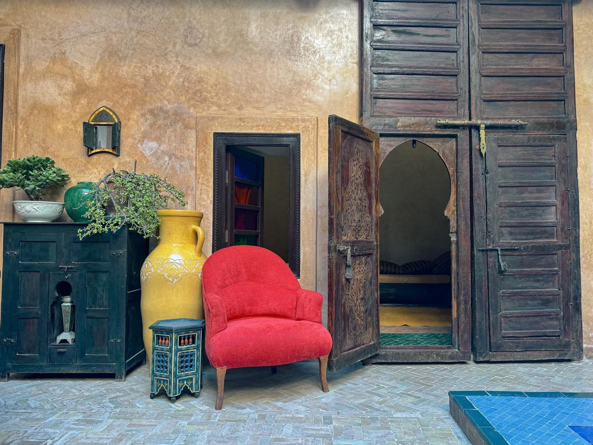 Riad Lapis-Lazuli Marrakesh Bagian luar foto