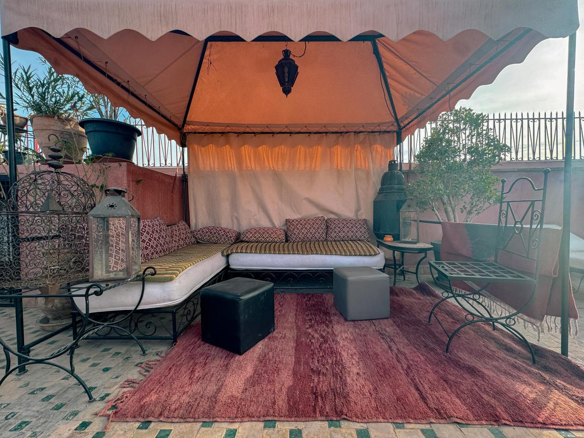 Riad Lapis-Lazuli Marrakesh Bagian luar foto